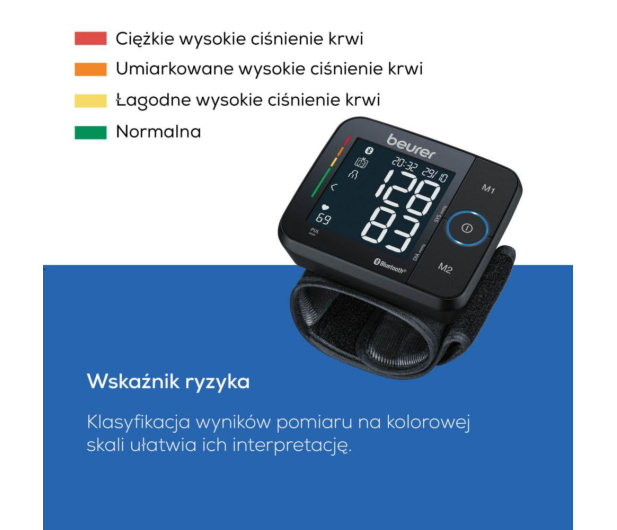 Beurer Beurer BC54BT Ciśnieniomierz nadgarstkowy - 1373035 - zdjęcie 4